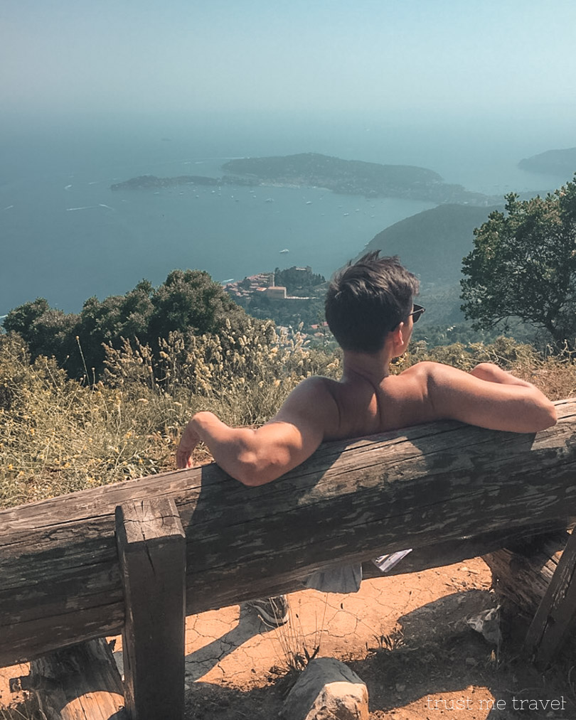 View from Col d'Èze