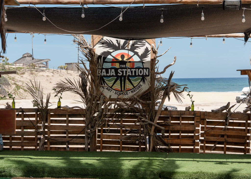 View of the ocean from Baja Station in La Fortuna, East Cape Baja Mexico