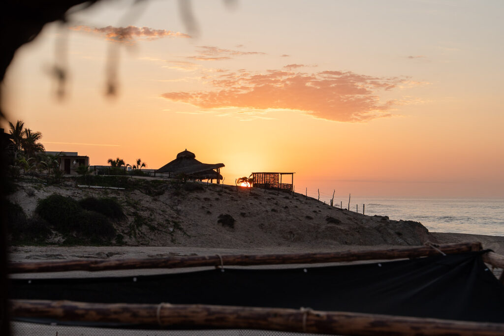 Sunrise from Baja Station in East Cape, Baja California Sur, Mexico